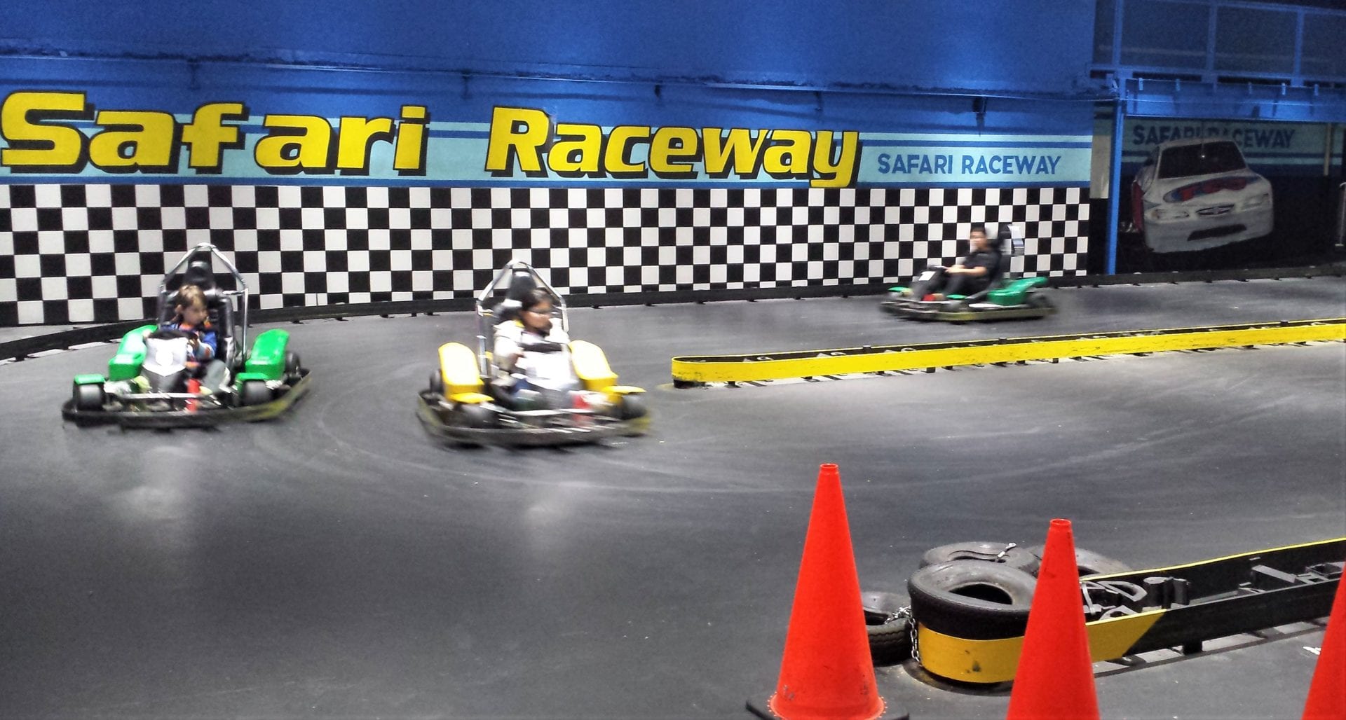 Go Karts Safari Land Indoor Amusement Park
