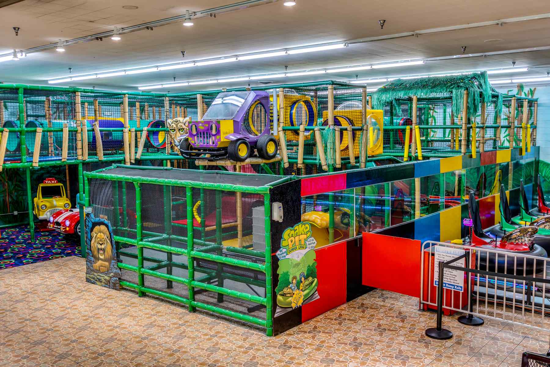 Snake Pit jungle gym for small children